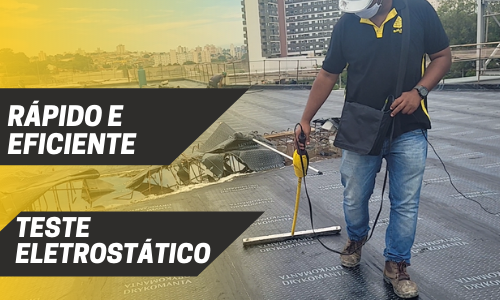 teste de estanqueidade em manta asfáltica na construção civil