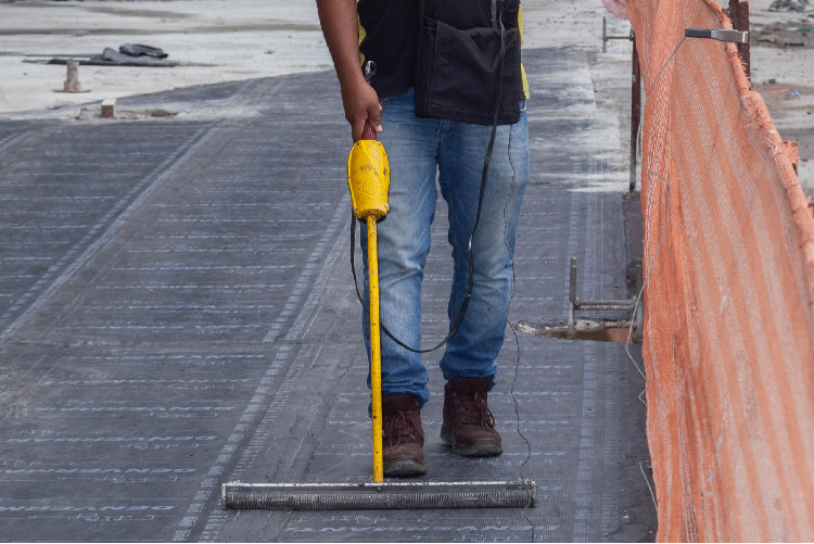 Laudo de estanqueidade de manta para obra de shoppings